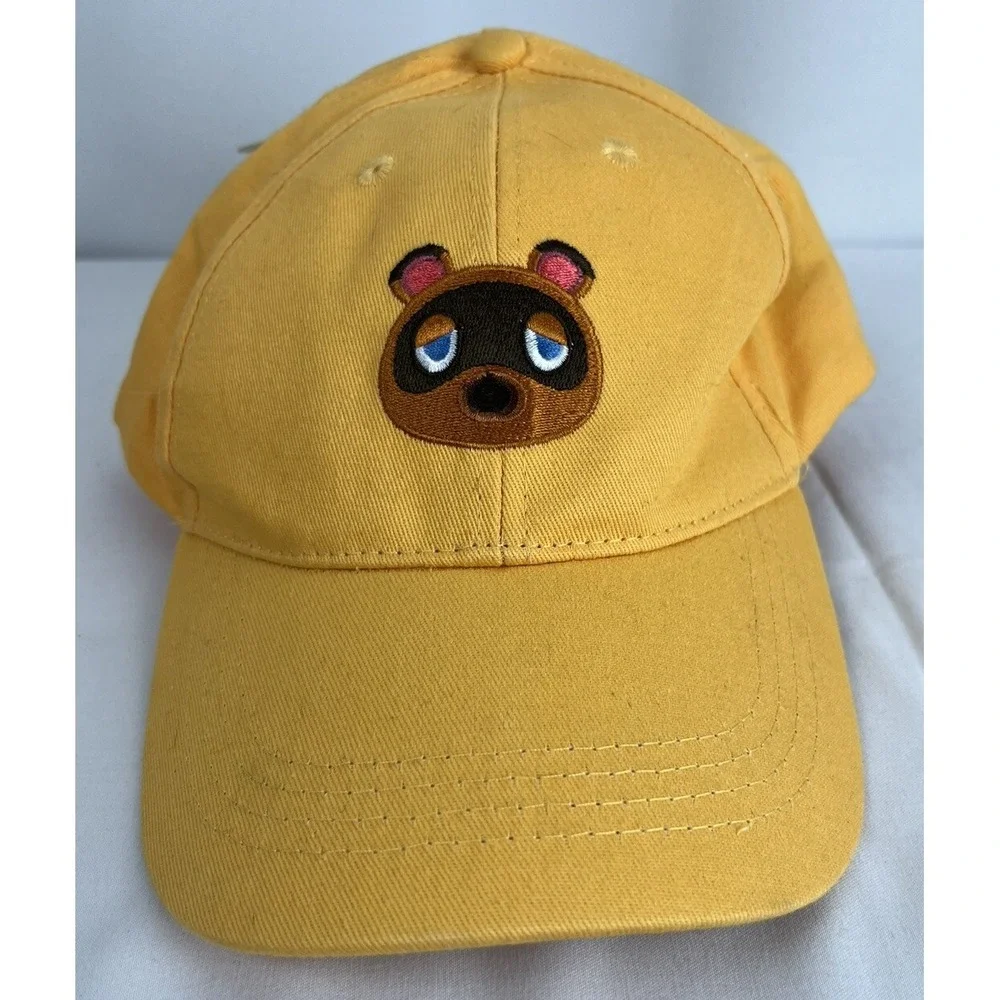 Nintendo Animal Crossing New Horizons Tom Nook Adjustable Hat Cap Culturefly NWT